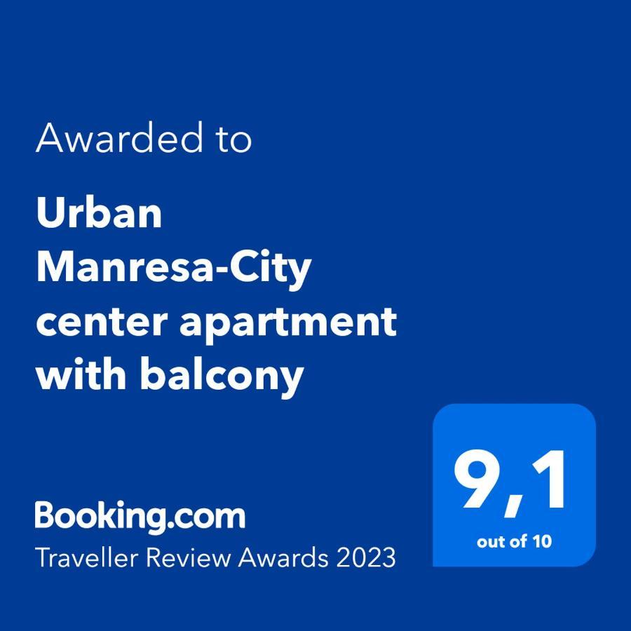 Urban Manresa-City Center Apartment With Balcony Exteriér fotografie